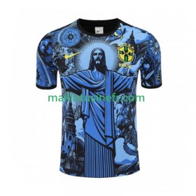 Maillot de Foot Brésil Jesus Domicile 2024-25 Bleu